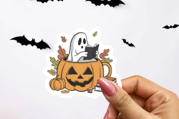 Mẫu halloween sticker đẹp, giá rẻ, thiết kế theo yêu cầu