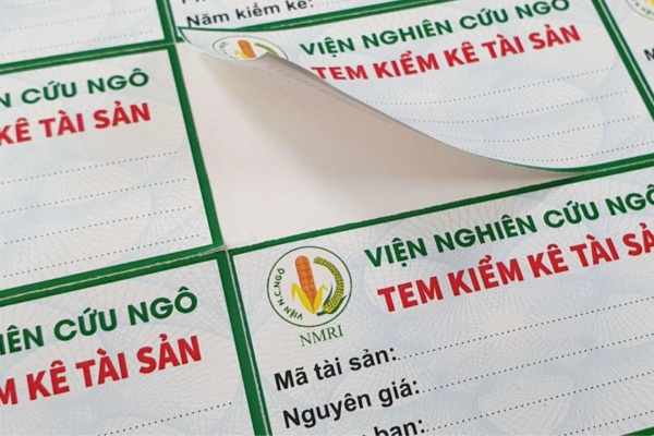 Mẫu tem kiểm kê tài sản rất quan trọng đối với doanh nghiệp