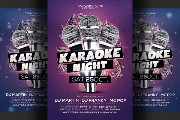 In Hoa Long nhận thiết kế và in ấn mẫu tờ rơi karaoke theo yêu cầu