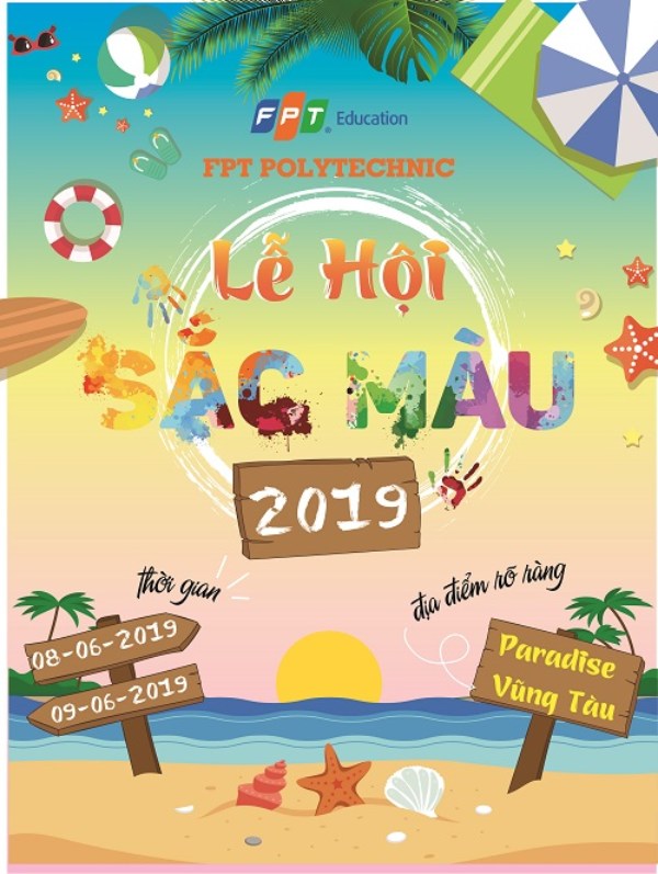 In Hoa Long nhận thiết kế và in ấn mẫu tờ rơi lễ hội sắc màu