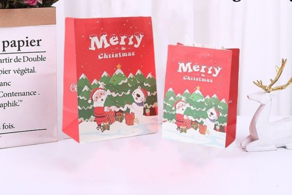 Mẫu túi giấy noel đẹp, giá rẻ tại Hà Nội