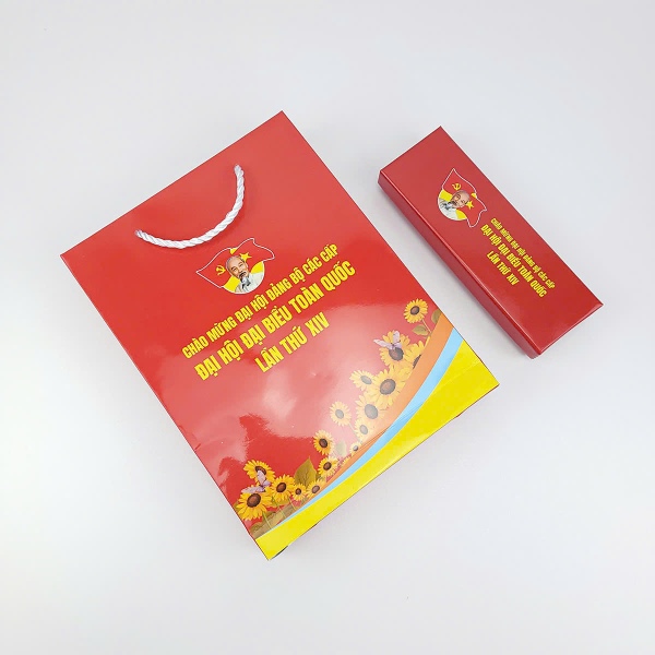 IN Hoa Long nhận thiết kế và in ấn mẫu túi giấy sự kiện chất lượng