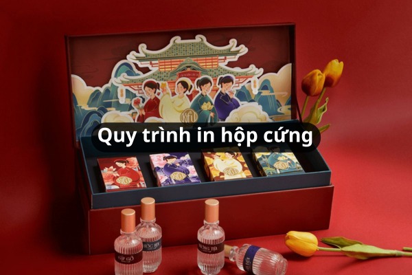 Quy trình in hộp cứng chuyên nghiệp tại xưởng