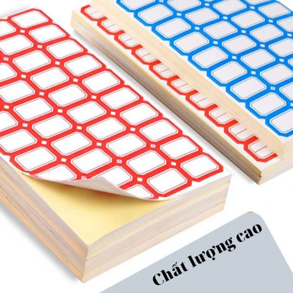 In tem nhãn ghi chú giá rẻ, thiết kế theo yêu cầu tại Hà Nội