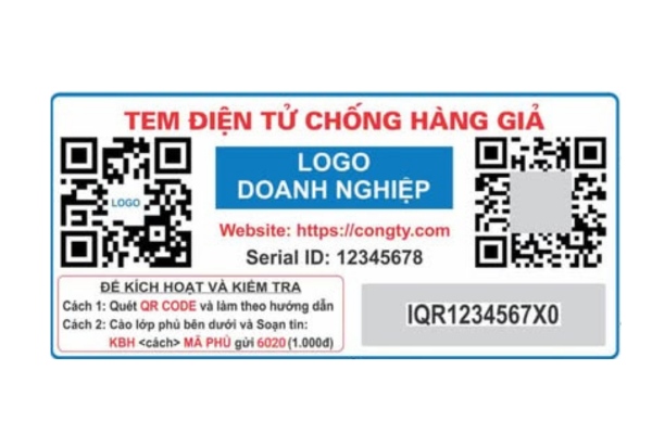 Tem xác thực điện tử được ứng dụng rất rộng rãi