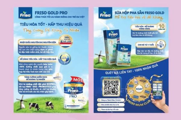 Mẫu tờ rơi sữa giá rẻ, thiết kế chất lượng cao tại Hà Nội