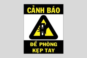 29+ Mẫu tem cảnh báo kẹp tay đúng tiêu chuẩn