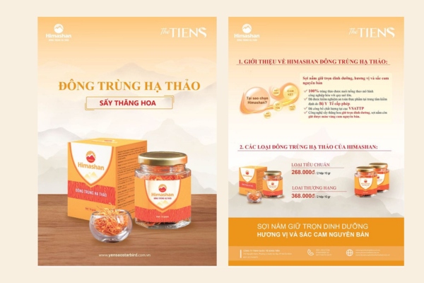 BST [Độc quyền] mẫu tờ rơi yến sào sang trọng