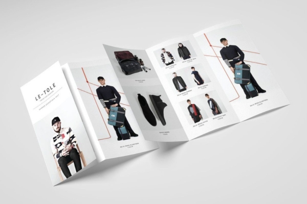BST hot các mẫu brochure thời trang sành điệu, cuốn hút