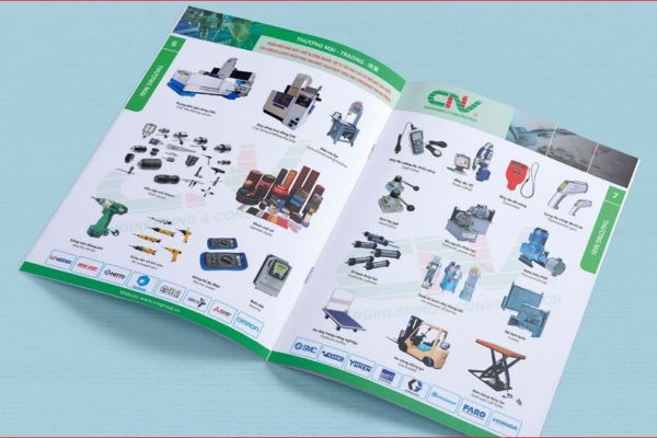 Mẫu catalogue sản phẩm giá rẻ, chất lượng cao tại Hà Nội