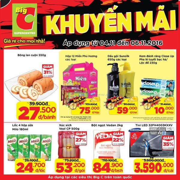 In Hoa Long nhận thiết kế và in ấn catalogue siêu thị big c