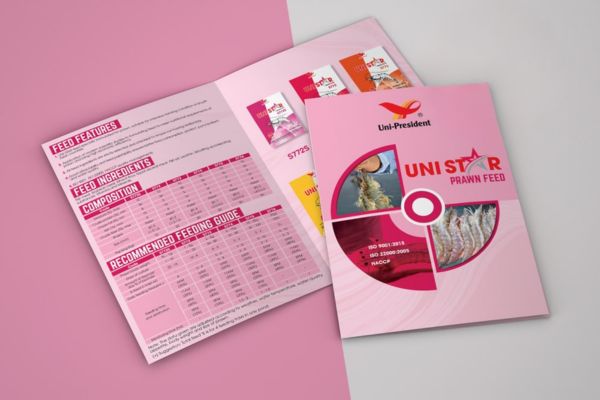 Mẫu brochure thủy hải sản giá rẻ, chất lượng cao