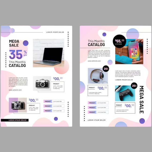 In Hoa long nhận in catalogue ngành thương mại điện tử