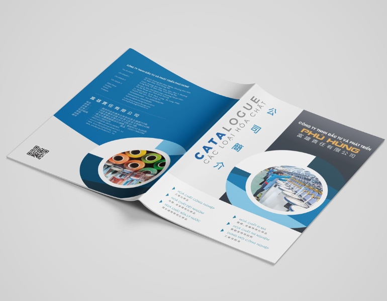 In catalogue công ty hóa chất chuyên nghiệp
