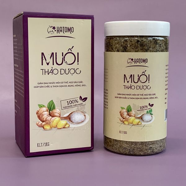 In hộp đựng muối thảo mộc giá rẻ, chất lượng cao tại Hà Nội