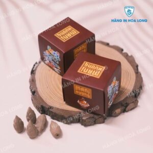 In hộp giấy đựng hương trầm cao cấp, trang trọng