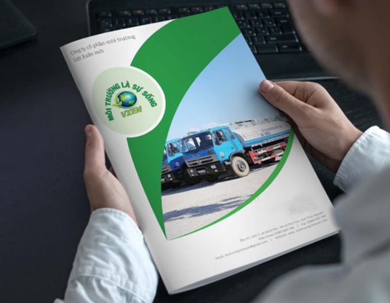In kẹp file công ty môi trường chuyên nghiệp