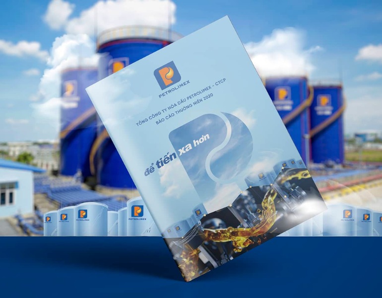 In kẹp file ngành dầu khí giấy cao cấp