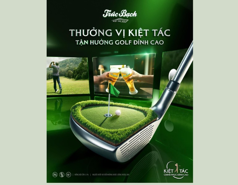 In tờ rơi golf cao cấp