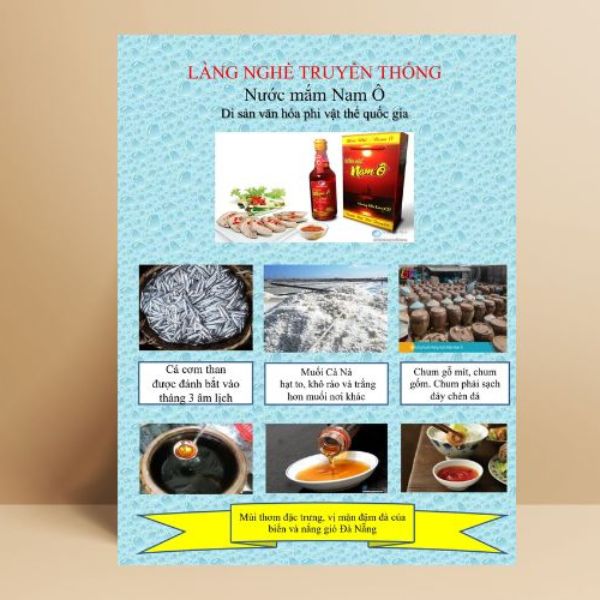 In tờ rơi nước mắm giá rẻ thiết kế theo yêu cầu tại Hà Nội