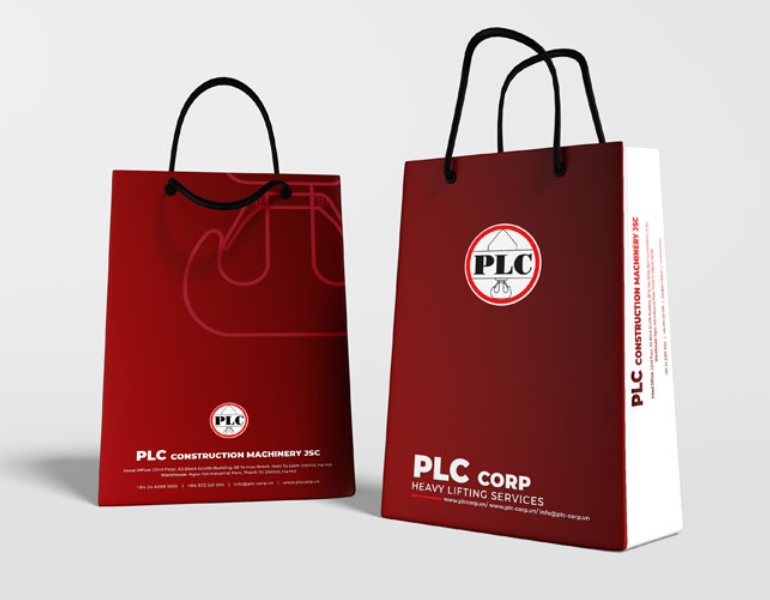 In túi giấy công ty kiến trúc chất liệu cao cấp