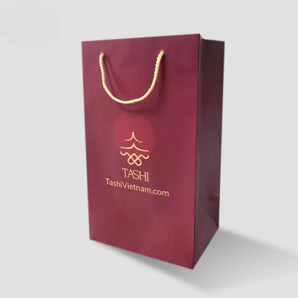 In túi giấy đựng trầm hương giá rẻ, thiết kế theo yêu cầu
