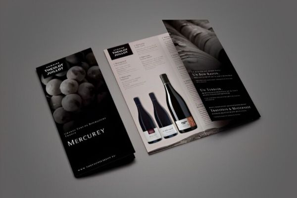 Mẫu brochure rượu giá rẻ, thiết kế theo yêu cầu