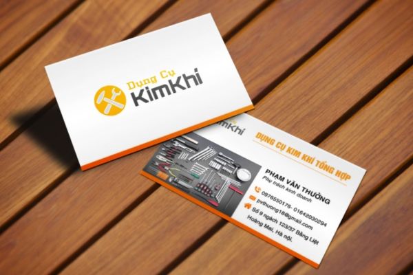 Mẫu card visit cơ khí giá rẻ, chất lượng cao tại Hà Nội