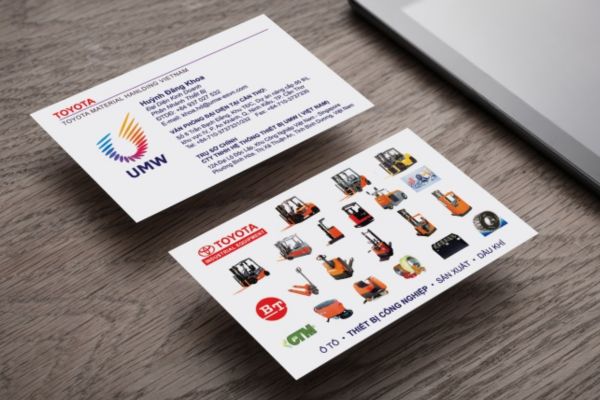 Mẫu card visit cơ khí giá rẻ, chất lượng cao tại Hà Nội