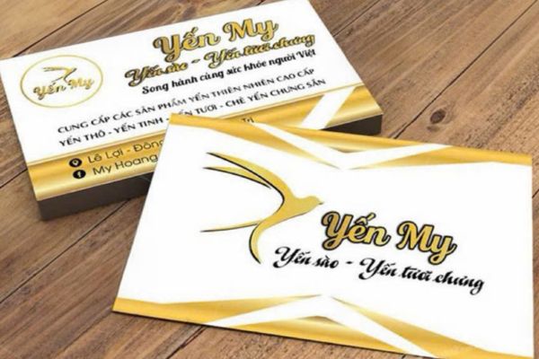Mẫu card visit yến sào giá rẻ, thiết kế theo yêu cầu