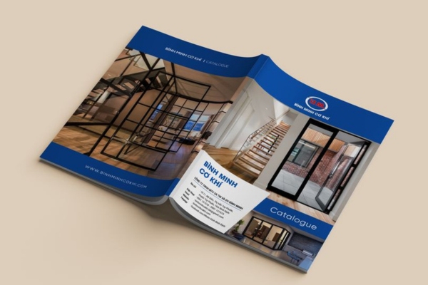 Mẫu catalogue cửa sắt in ấn chuyên nghiệp mang lại nhiều lợi ích