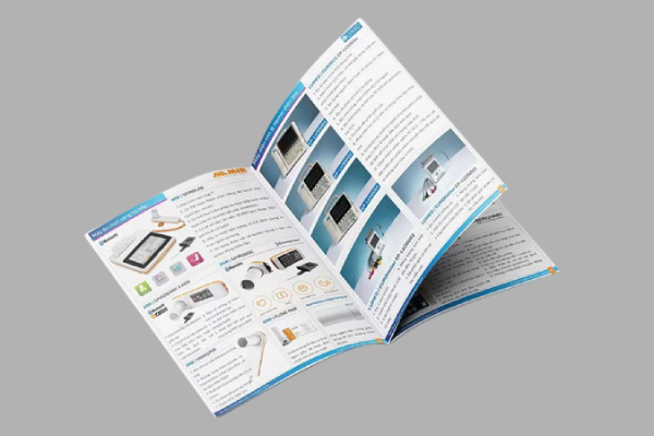 IN Hoa Long nhận thiết kế và in ấn Mẫu catalogue dịch vụ chăm sóc sức khỏe chất lượng