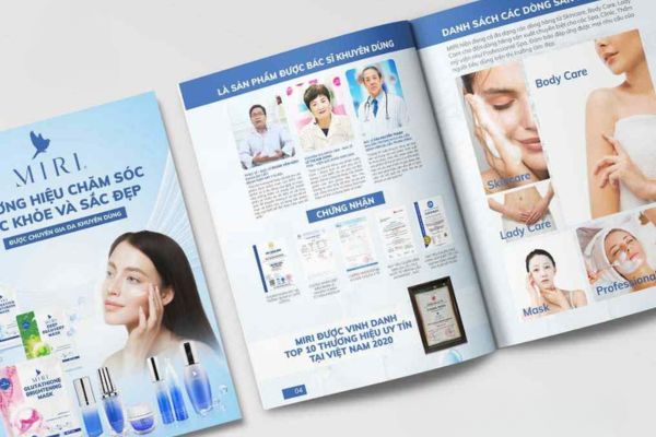 Mẫu catalogue sản phẩm giá rẻ, chất lượng cao tại Hà Nội