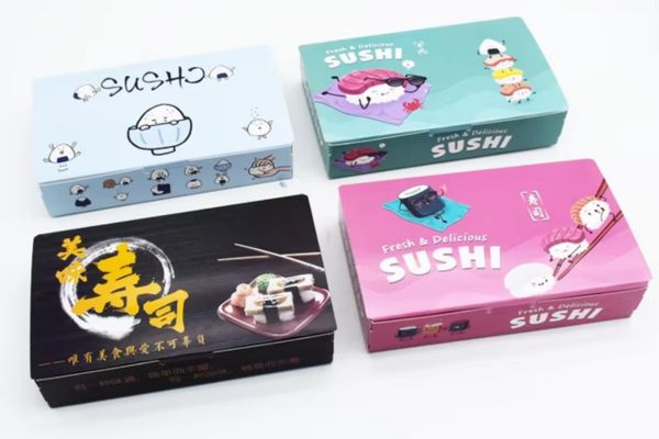 Mẫu hộp đựng sushi giá rẻ, thiết kế theo yêu cầu tại Hà Nội
