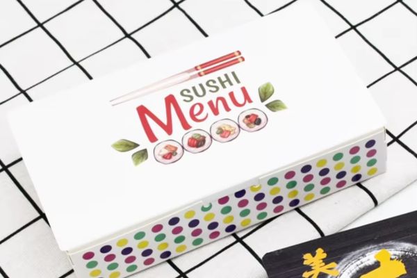 Mẫu hộp đựng sushi giá rẻ, thiết kế theo yêu cầu tại Hà Nội