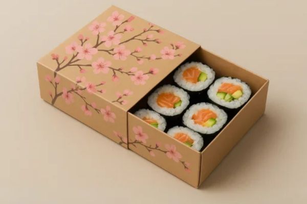 Mẫu hộp đựng sushi giá rẻ, thiết kế theo yêu cầu tại Hà Nội