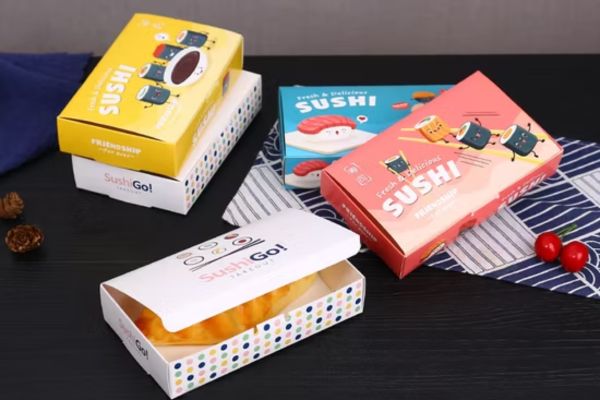 Mẫu hộp đựng sushi giá rẻ, thiết kế theo yêu cầu tại Hà Nội