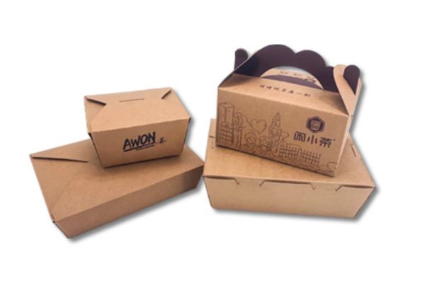 Mẫu hộp giấy take away giá rẻ, chất lượng cao