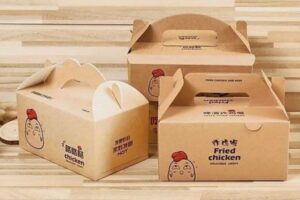 Mẫu hộp giấy take away giá rẻ, chất lượng cao