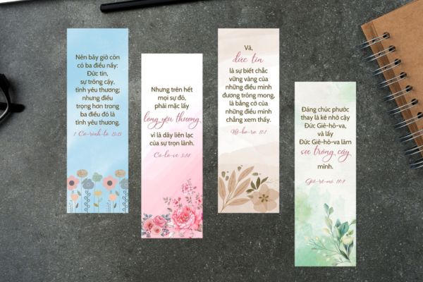 Mẫu in bookmark giá rẻ, chất lượng cao tại Hà Nội