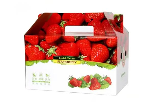 Mẫu hộp giấy đựng dâu tây đẹp tại Hà Nội