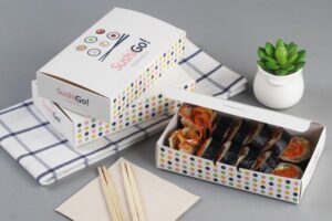 Mẫu hộp đựng sushi giá rẻ, thiết kế theo yêu cầu tại Hà Nội