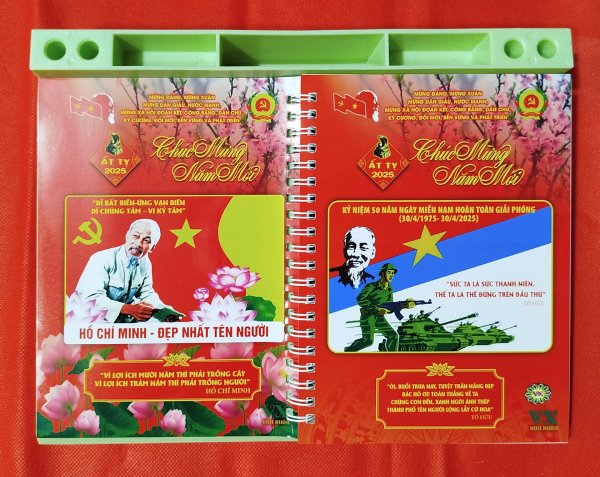 In Hoa Long nhận thiết kế và in ấn Mẫu lịch để bàn công an nhân dân giá rẻ