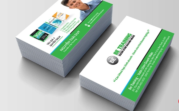 In Hoa Long nhận thiết kế và in ấn mẫu name card có hình chuyên nghiệp