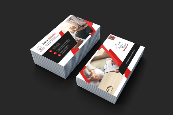 In Hoa Long nhận thiết kế và in ấn mẫu name card có hình sang trọng