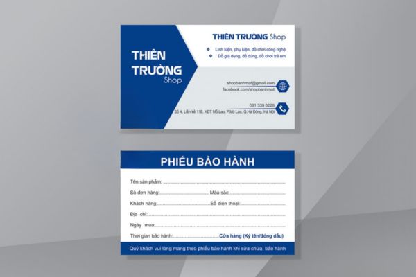Phiếu bảo hành máy tính giá rẻ, chất lượng cao tại Hà Nội