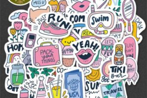 Mẫu sticker dán laptop đẹp, giá rẻ tại Hà Nội