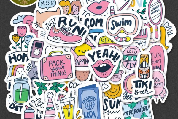 Mẫu sticker dán laptop đẹp, giá rẻ tại Hà Nội