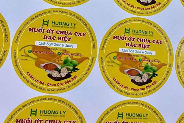 Mẫu tem nhãn gia vị giá rẻ, thiết kế theo yêu cầu tại Hà Nội