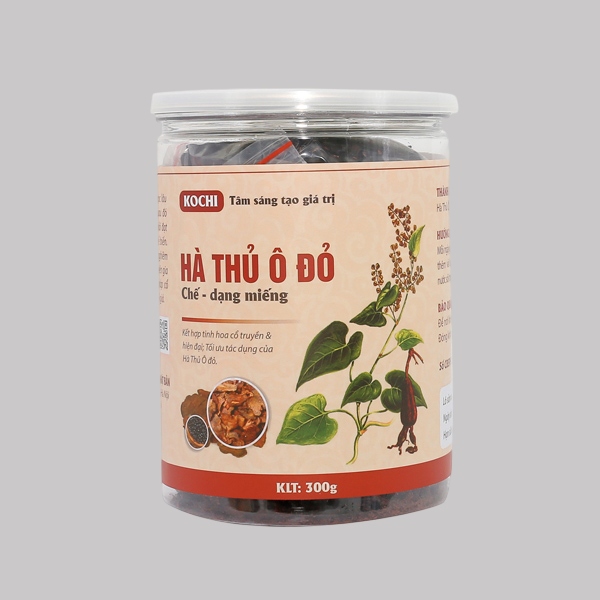 In Hoa Long nhận thiết kế và in ấn mẫu tem nhãn thuốc đông y hà thủ ô
